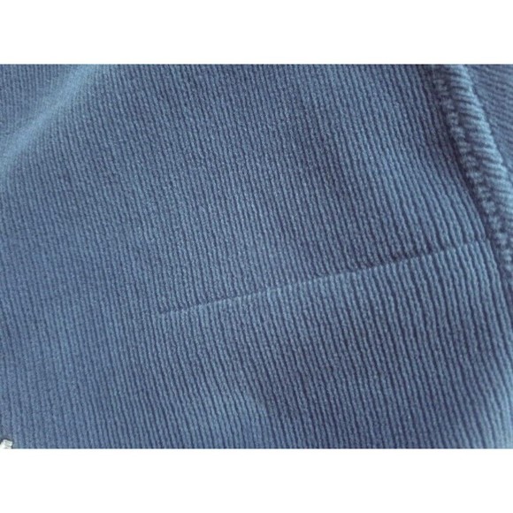 Tommy Bahama Relax Mens Sz Large 1/4 Zip Blue Velour Sweater Pullover Swordfish - Picture 4 of 4